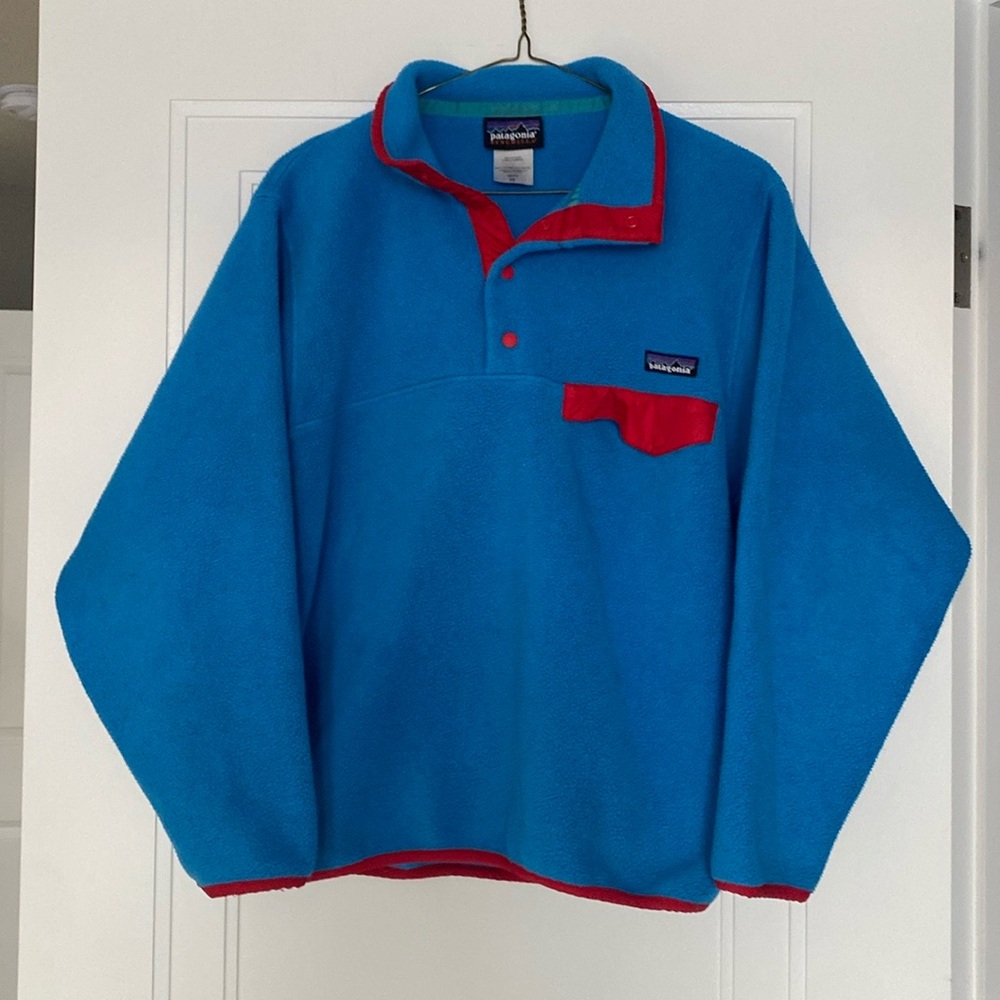 Patagonia Synchilla Snap-T Fleece Pullover Blue